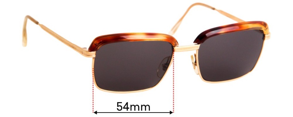 Sunglass Fix Replacement Lenses for Morel Ulysse - 54mm Wide